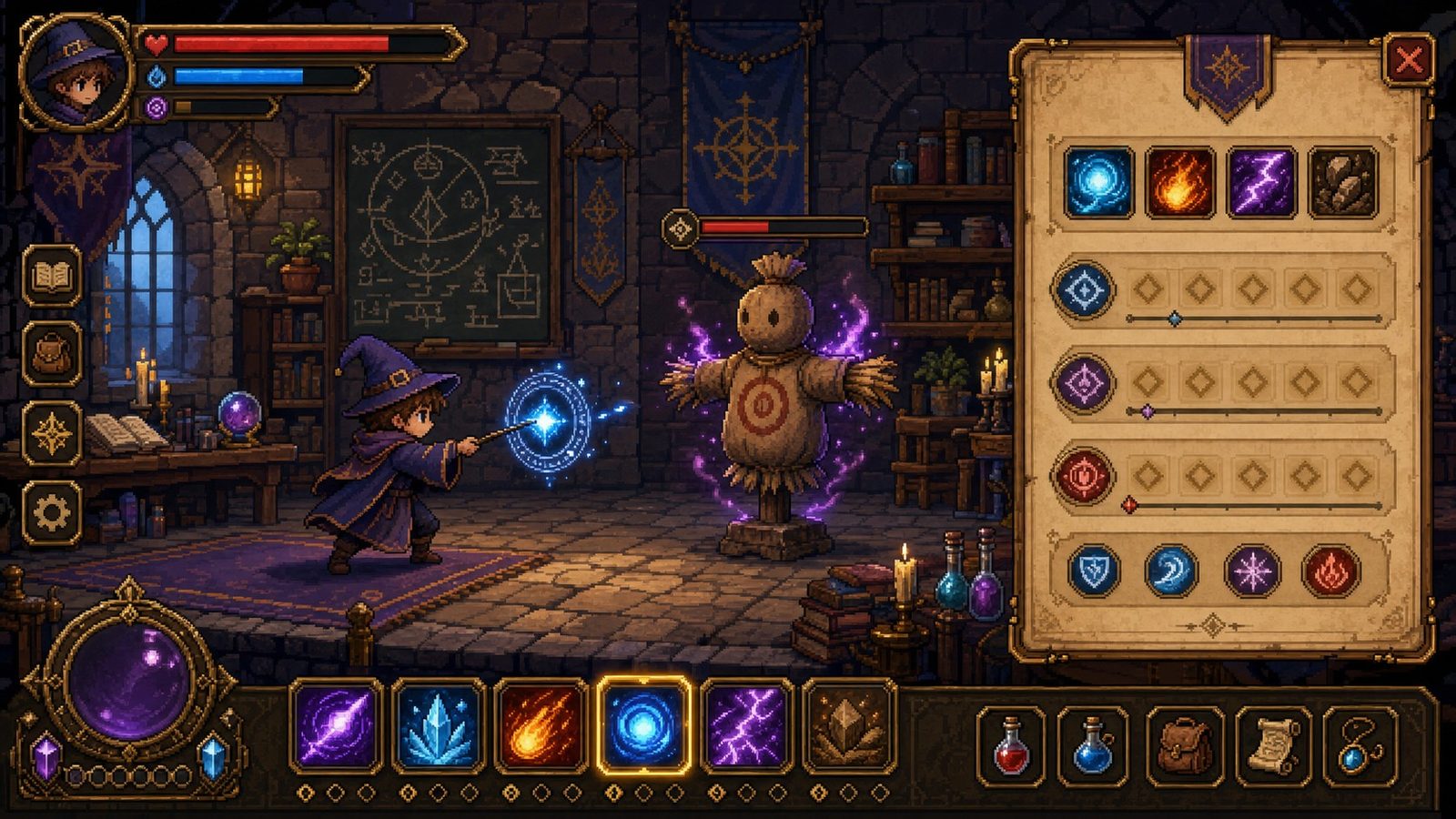 魔法兽娘学院MagicalMonster 横版探索 预览图 1